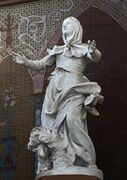 Eglise Sainte-Germaine Statue par Alexandre Falguière 1877.jpg