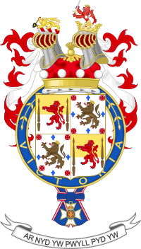 Coat of Arms of Baron Baden-Powell.svg