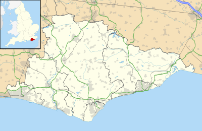 Location map East Sussex