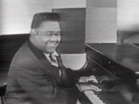 Fats Domino singing Blueberry Hill on The Alan Freed Show c. 1956