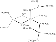 One enantiomorph of Al4(OiPr)12