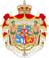 Royal Coat of Arms of Denmark (1948-1972).svg