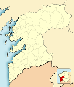 Vigo is located in Province of Pontevedra