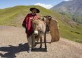 Argentinian man wearing Gaucho clothes