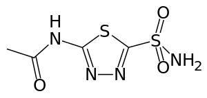 Acetazolamide skeletal.svg