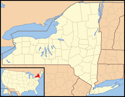 Albany is located in New York