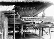 A Karo coffin in Northern Sumatra