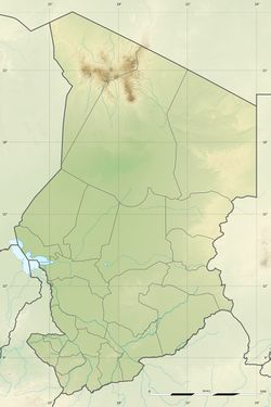 أم جرس is located in Chad