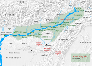 The Ahom Kingdom, circa 1769