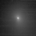 Comet 9P/Tempel, imaged from 4.2 million km at the start of Impact phase