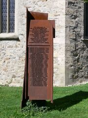 Ravensburg, Memorial for Sinti murdered in Auschwitz