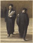 Honoré Daumier, The Two Colleagues (Lawyers) (Les deux confrères Avocats), between 1865 and 1870