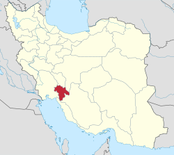 Location of Kohgiluyeh and Boyer-Ahmad province in Iran