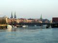 The Weser River in Bremen