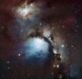 Messier 78: a reflection nebula in Orion