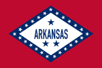 Flag of Arkansas (February 26, 1913 – 1923)