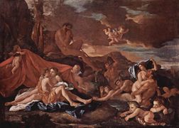 Acis and Galatea by Nicolas Poussin (circa 1629-1630)