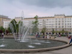 Magdeburg's centre has a number of Stalinist buildings from the 1950s.