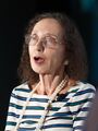 Joyce Carol Oates, noted author and Professor Emerita at Princeton University