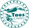 الختم الرسمي لـ Taos County