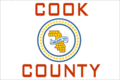 علم Cook County, Illinois