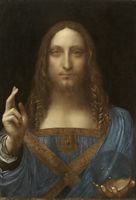 Leonardo da Vinci, Salvator Mundi, c.1500, oil on walnut, 45.4 × 65.6 cm.jpg