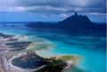 Bora Bora from the air