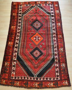 Old Qashqai Tribal Rug, Eastern Anatolia