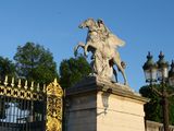 La Renommée montée sur Pégase.(Copie de l'original déposé au Louvre) Place de la Concorde