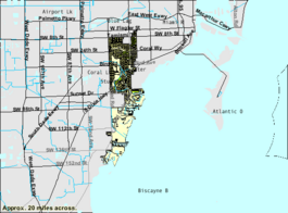 U.S. Census Bureau map showing city limits