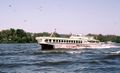 Raketa "Rheinpfeil" on the Rhine in ألمانيا, 1986.