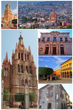 Montage of San Miguel de Allende