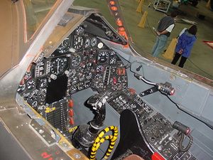 The Blackbird's cockpit