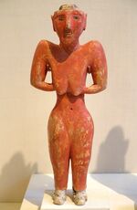 Female figurine from Tell Fekheriye (c. 9000–7000 B.C.)