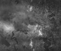 7 May 1944 air raid on the marshalling yards of Bucharest carried out by the 98th Bombardment Group.