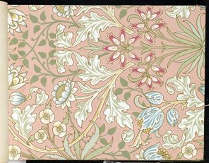 Wallpaper - Hyacinth, pattern #480 - 1915-17