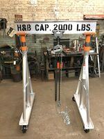 1 Ton Capacity Portable Aluminum Gantry Crane