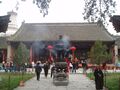 The Xiantong Temple, a major temple at Mount Wutai