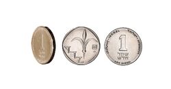 Israel 1 New Sheqel 1985 Edge, Obverse & Reverse.jpg