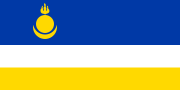 Flag of Buryatia (29 October 1992)