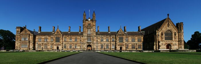 University of Sydney Quadrangle, Sydney, Australia: 1854–1862