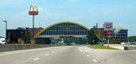 McDonald's over Interstate 44 in Vinita, Oklahoma