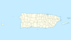 Map showing the location of موقع سان خوان التاريخي الوطني San Juan National Historic Site