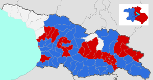 Georgian presidential election 2018-tier 1.svg