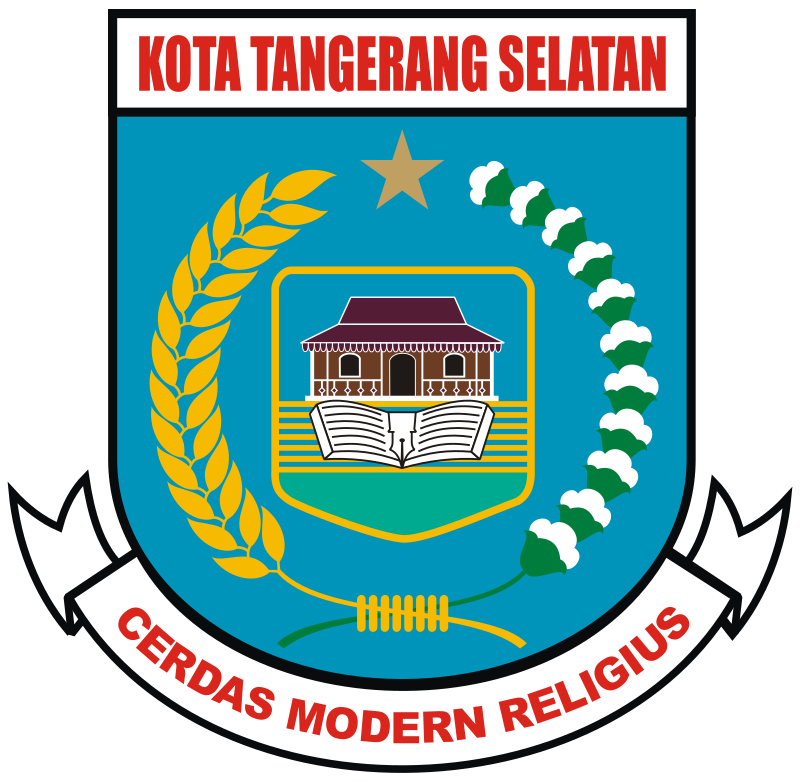 ملف:lambang Kota Tangerang Selatan.svg - المعرفة