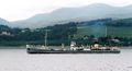 إس‌إس Shieldhall steams down the Firth of Clyde.