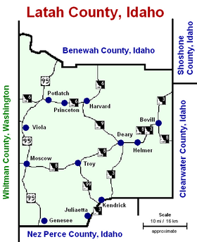 Latah county (ID) roads.PNG