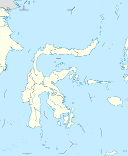 Makassar Strait is located in Sulawesi