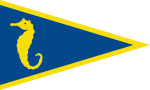 Burgee of Iate Clube de Santos.svg