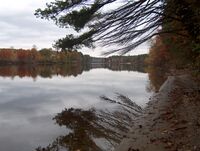 The Merrimack River in Pembroke, New Hampshire